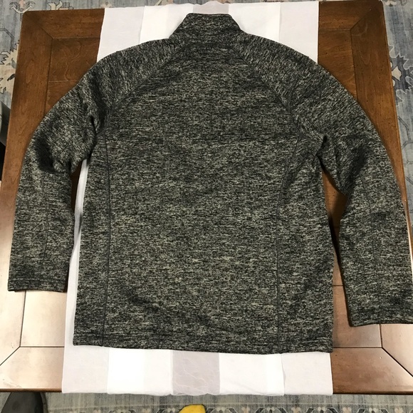 Eddie Bauer Mens Half Zip Pullover Sweater Size Med Long Sleeve Gray - Picture 4 of 6